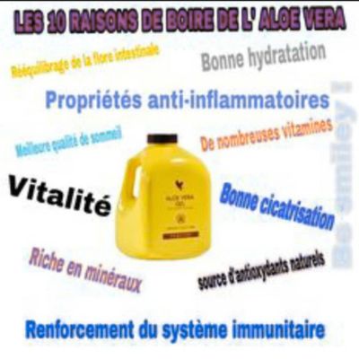 BOISSON DE L'ALOE VERA - FOREVER LIVING PRODUCTS